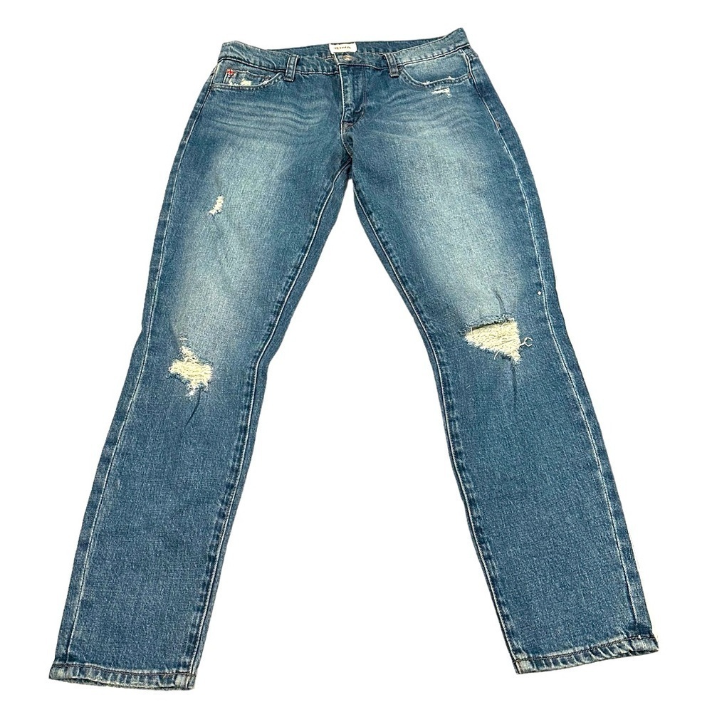 HUDSON Krista Super Skinny Ankle Jeans BLUE size 28
